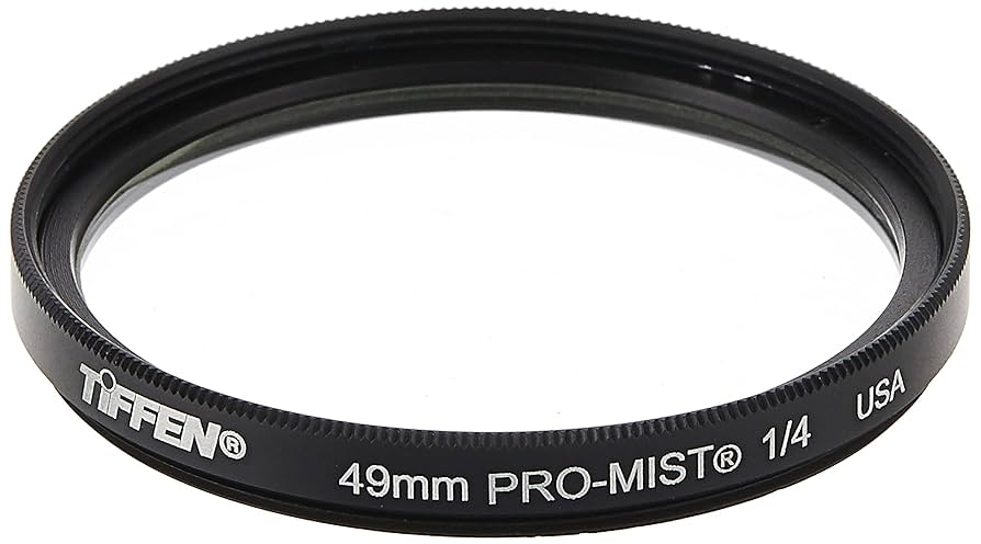 Amazon.com : Tiffen 49PM14 49mm Pro-Mist 1/4 Diffusion
